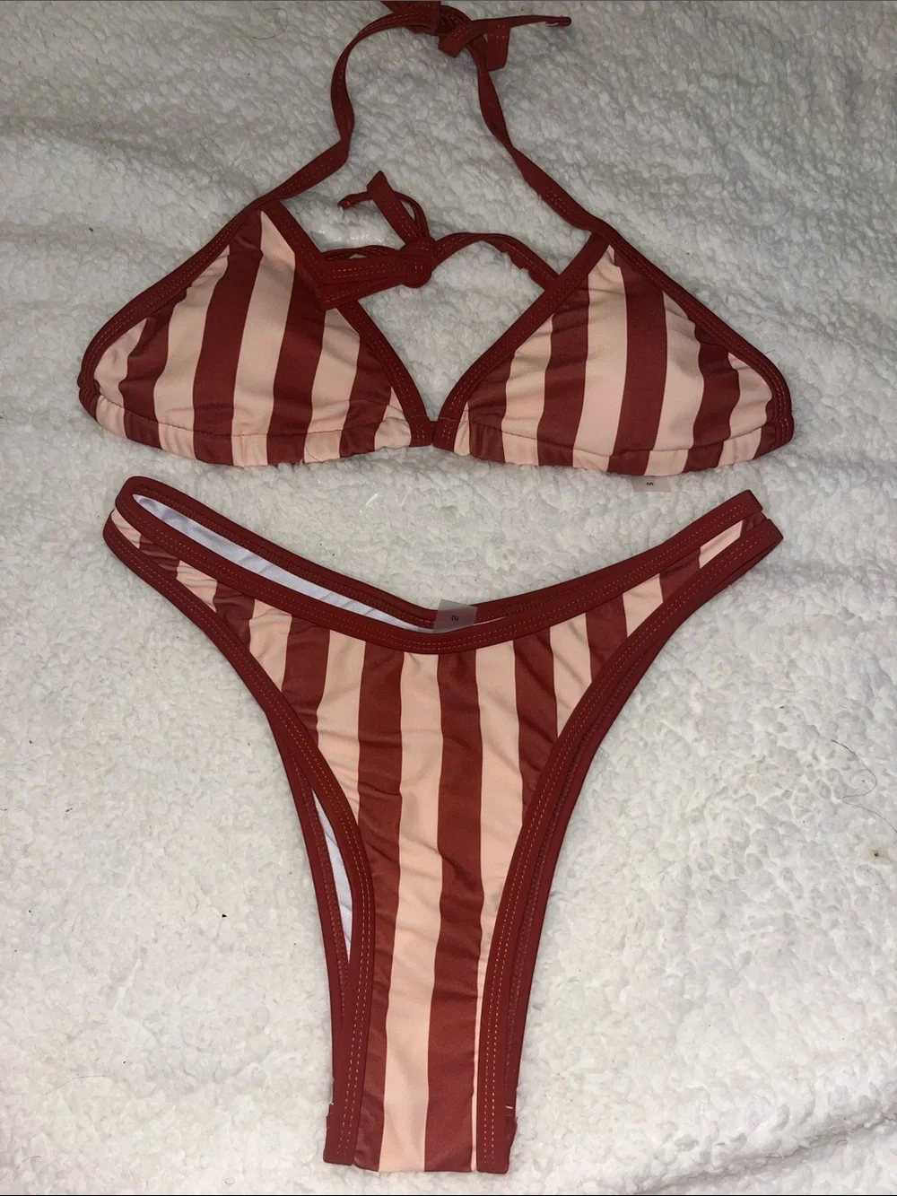 N/A fit snug striped